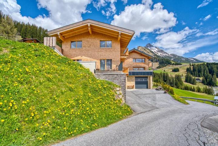 Ferienhaus für 4 Personen, mit Garten und Ausblick