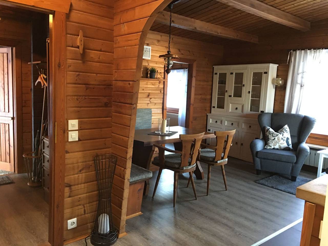 In Barbis mit Grill und Panoramablick in Bad Lauterberg im Harz, Harzvorland