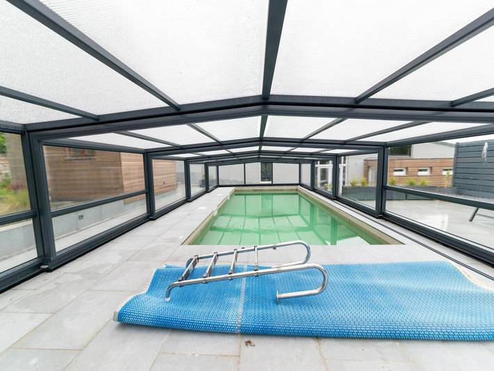 Ferienhaus für 8 Personen, mit Terrasse und Pool sowie Sauna und Garten in Belgien - 2