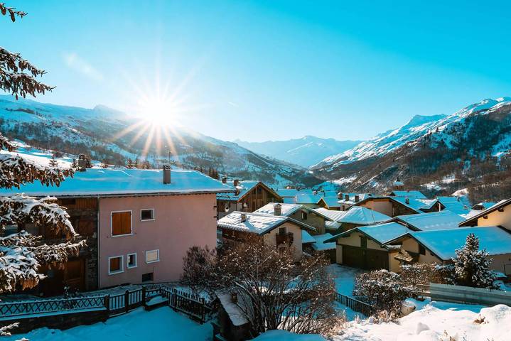 Chalet pour 6 personnes, avec balcon