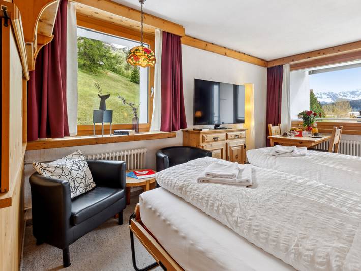 Ferienwohnung für 2 Personen, mit Balkon und Sauna in Davos - 2