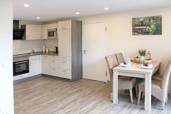 Ferienwohnung für 4 Personen, mit Terrasse und Garten