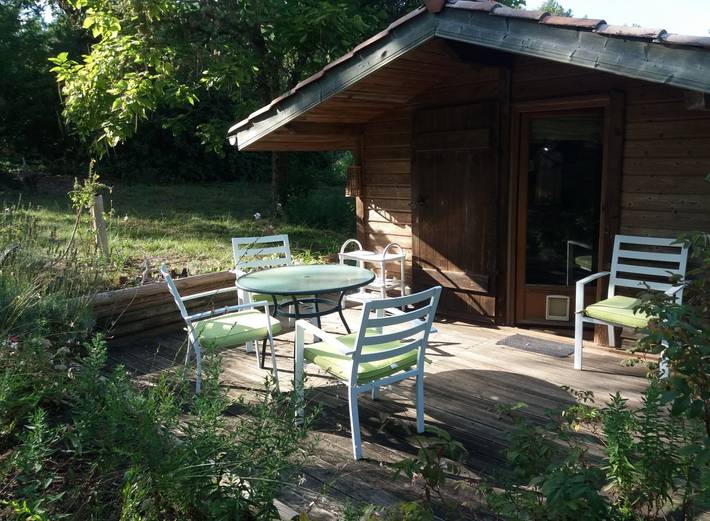 Gîte pour 5 personnes, avec jardin à Arengosse