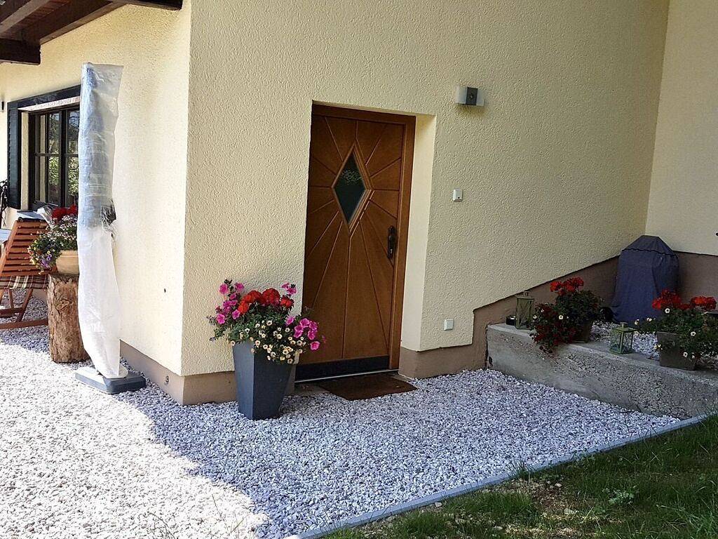 En la casa de campo en el parque nacional in Lindberg, Baviera Oriental