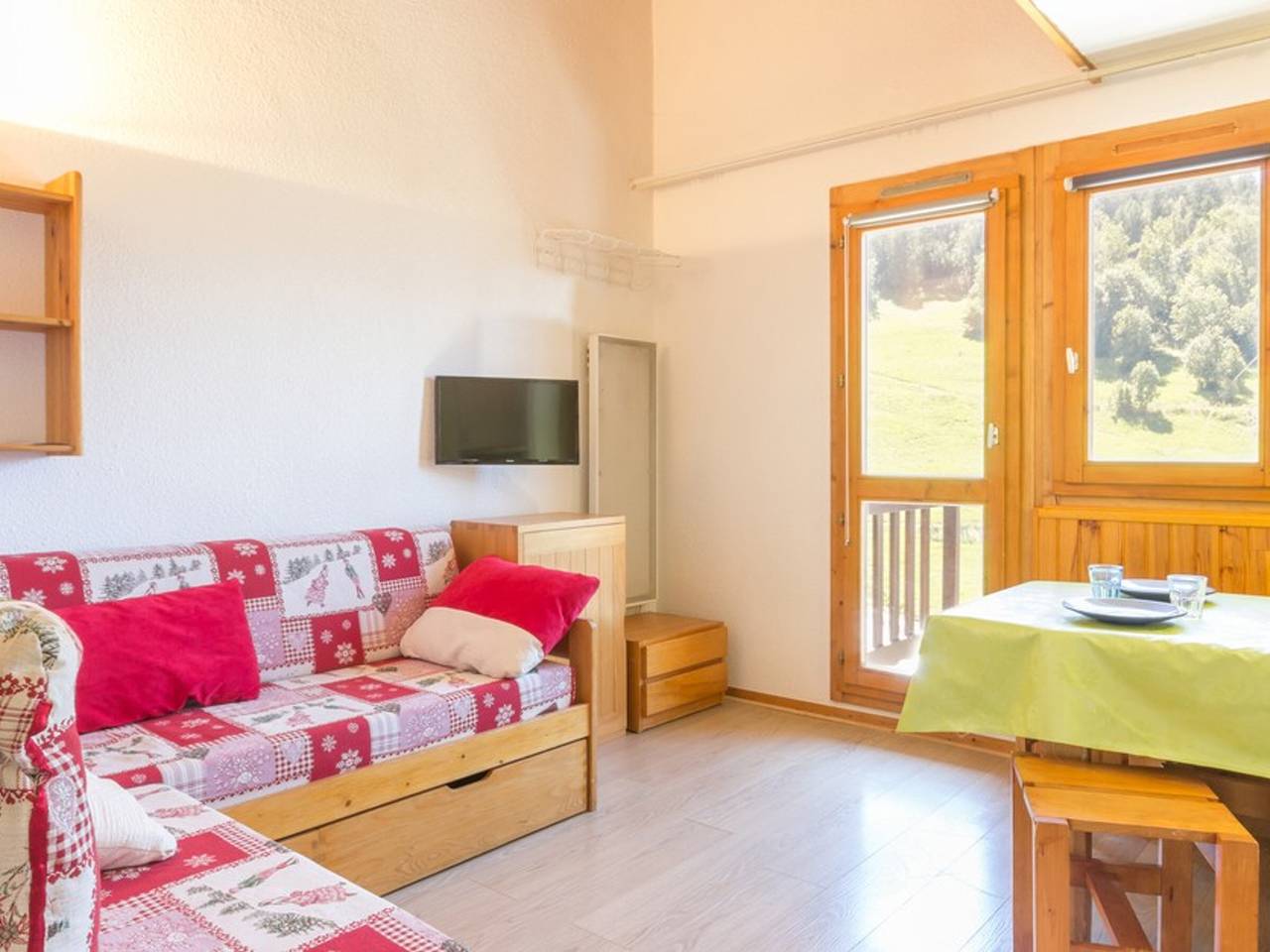 Appartement entier, Duplex lumineux proche pistes, 8 pers, balcon in La Plagne, Bellentre