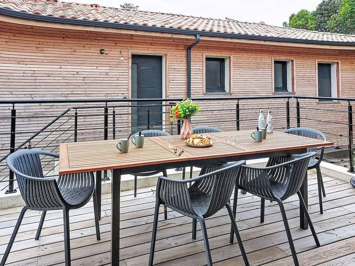 Villa pour 8 personnes, avec balcon à Mimizan - 4