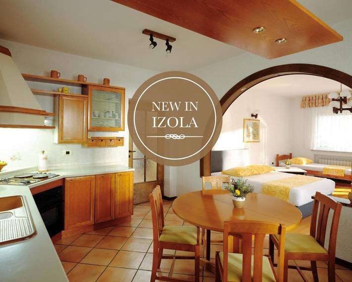 Apartament wakacyjny dla 4 osób, z ogród i taras w Izola