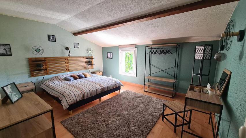 Location de vacances pour 8 personnes, avec vue sur le lac ainsi que vue et jardin dans Lac de Grand-Lieu - 4