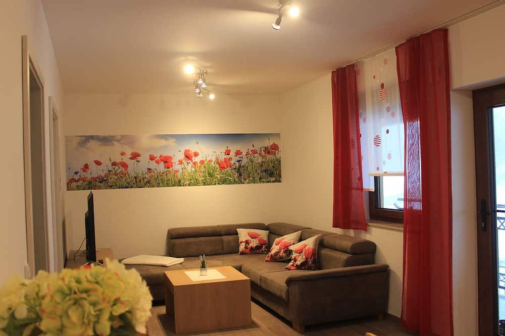 Ganze Wohnung, Ferienwohnung Blumenwiese - Preuschens Hof in Egloffstein, Fränkische Schweiz