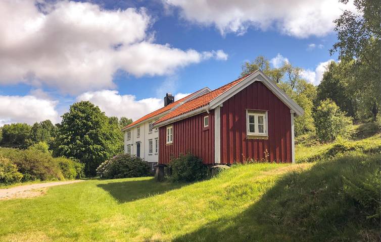 Ferienhaus für 4 Personen, mit Garten und Ausblick