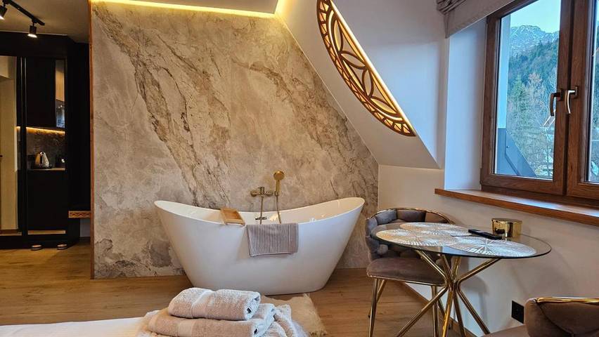 Ośrodek wypoczynkowy dla 2 osób, z widok i ogród w Zakopane