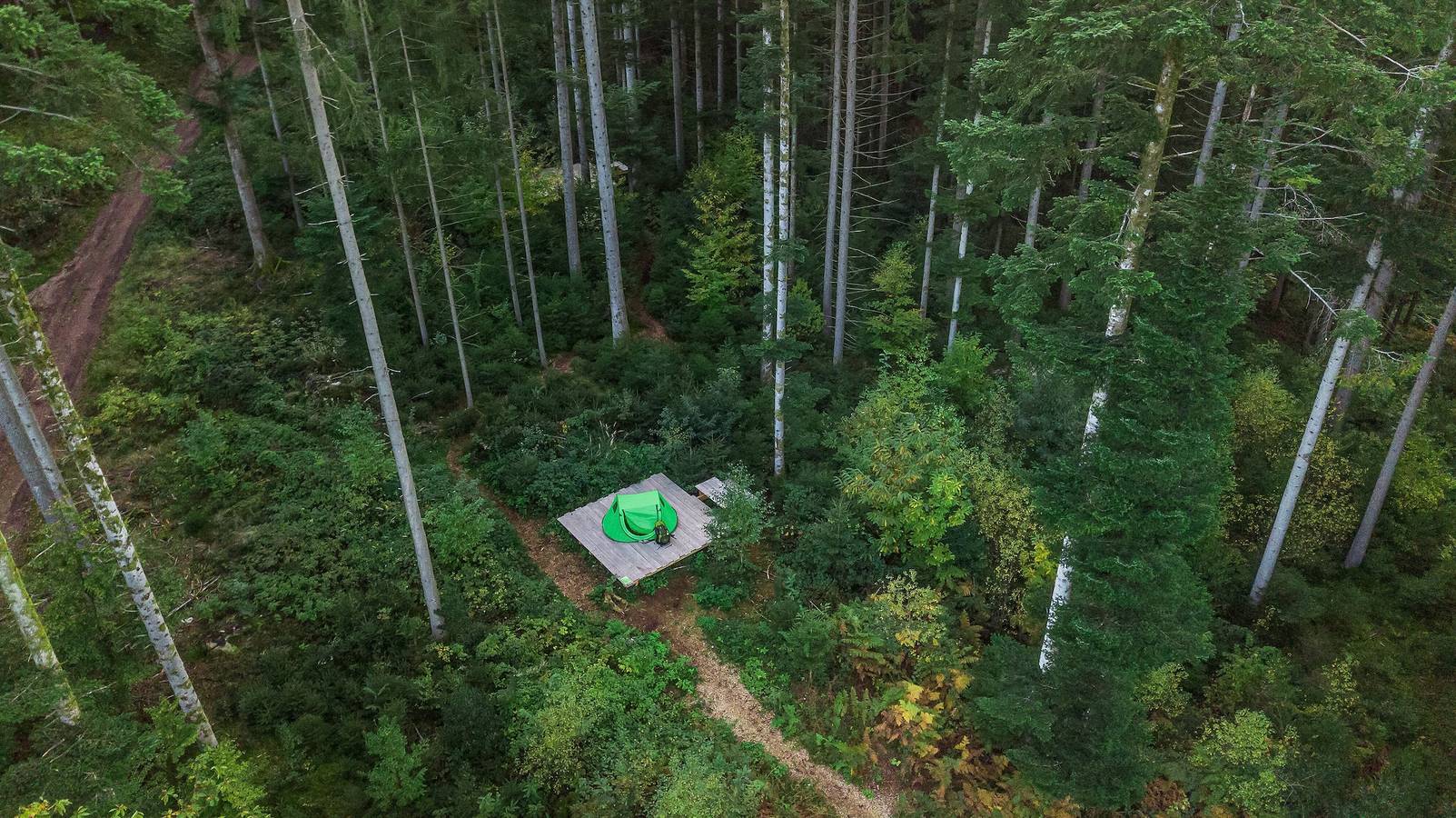 Trekking Camp am Renchtalsteig - Zeltplatz in Oppenau, Mittlerer Schwarzwald
