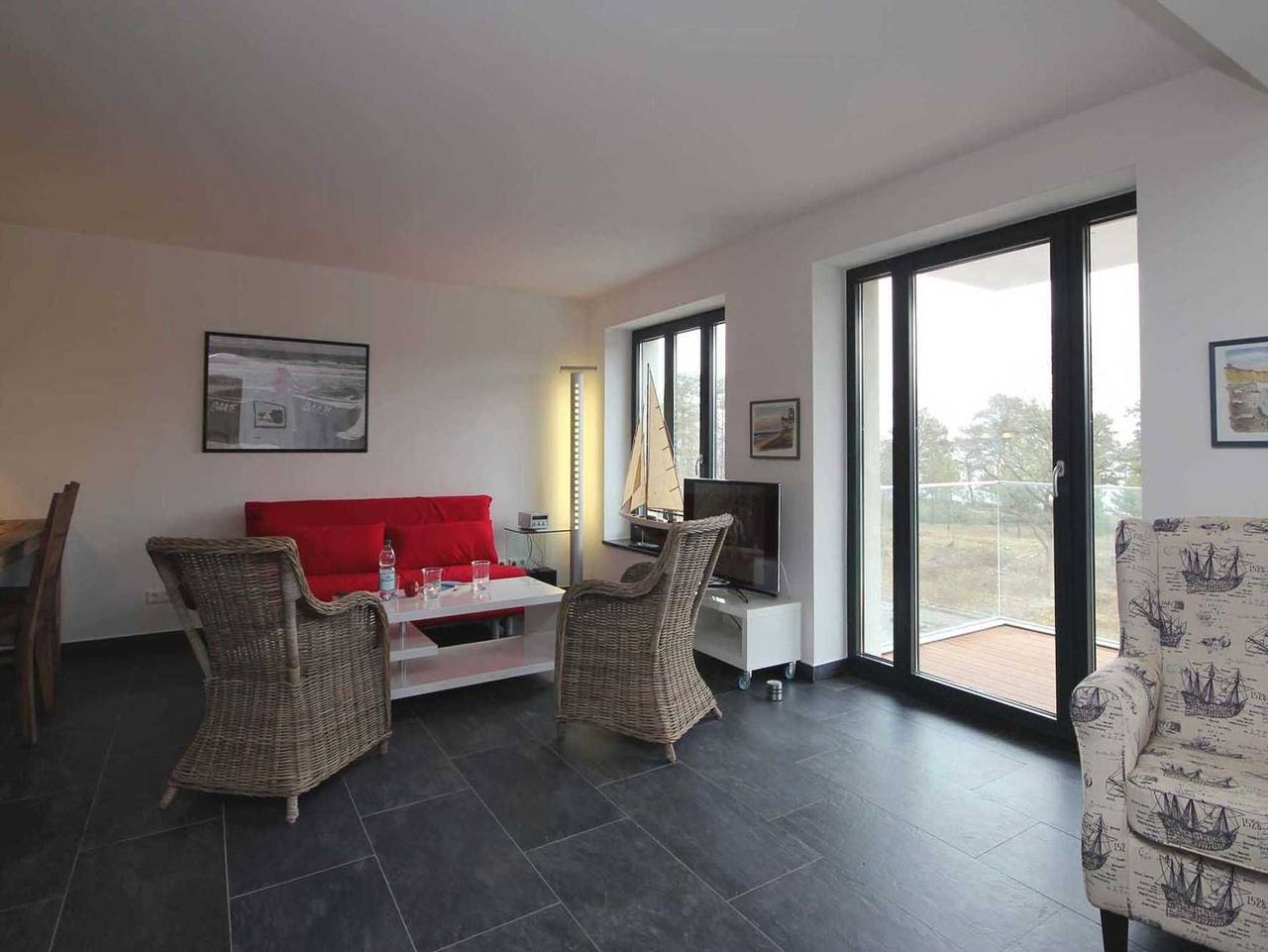 Ganze Ferienwohnung, Haus Proraer Bucht, Whg. 0 in Prora, Bergen auf Rügen und Umgebung