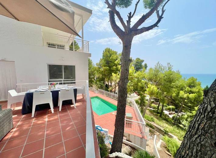 Casa rural para 5 personas, con vistas además de piscina y jardín en Oropesa del Mar - 2