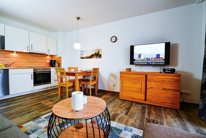 Ferienwohnung für 3 Personen, mit Balkon und Balkon/Terrasse sowie Sauna in Sahlenburg - 4