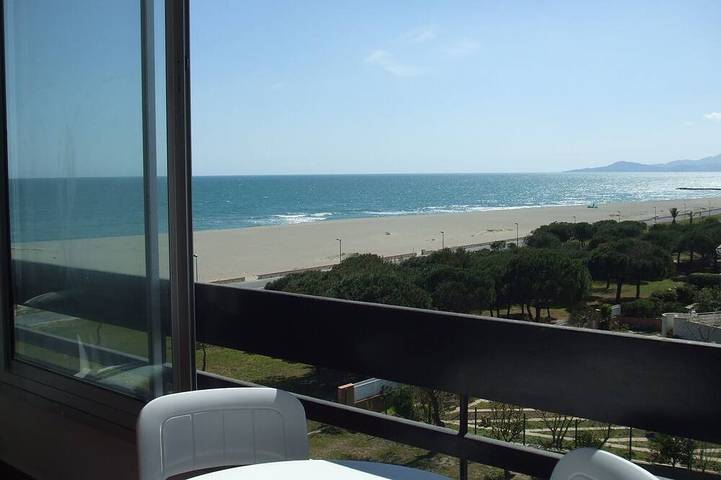 Gîte pour 5 personnes, avec balcon dans Plage Nord (Saint-Cyprien)