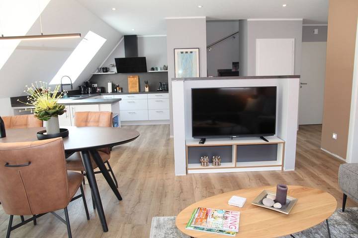 Ferienwohnung für 4 Personen, mit Balkon und Ausblick in Eilsum - 4