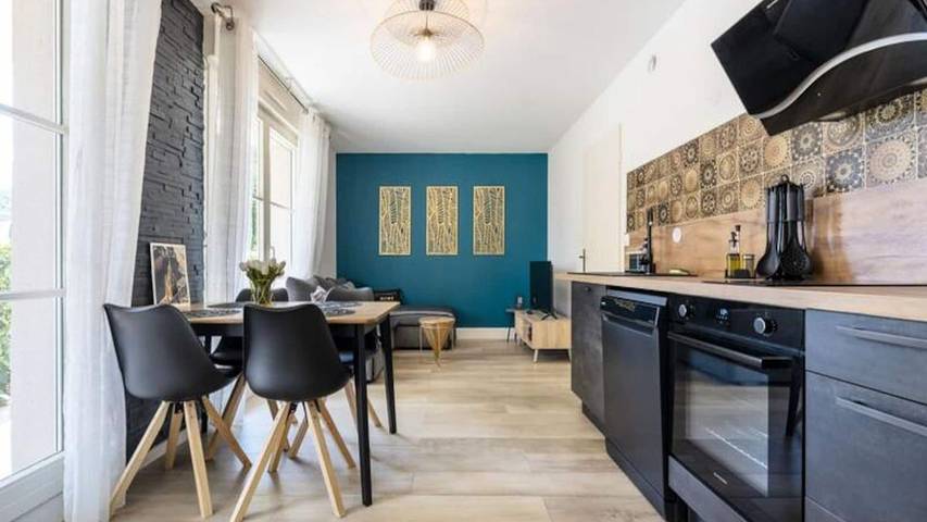 Vakantiewoning voor 3 personen, met tuin in Metz