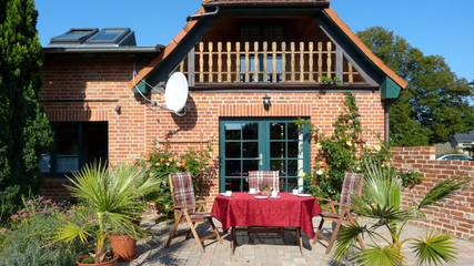 Ferienhaus für 6 Personen, mit Garten und Sauna sowie Ausblick, kinderfreundlich in Dobbertin