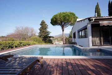Cottage pour 6 personnes, avec terrasse et jardin, animaux acceptés à Mouans-Sartoux