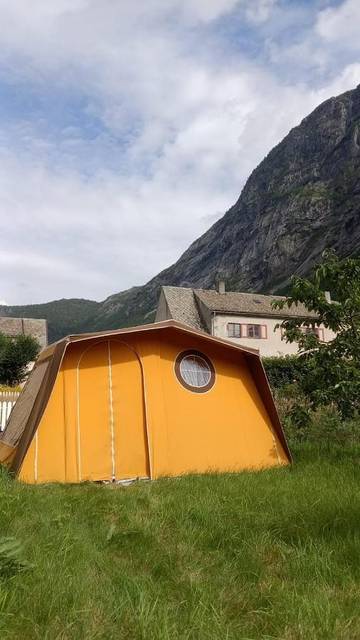 Zelt für 2 Personen, mit Garten in Odda