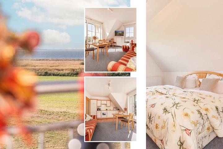 Ferienwohnung für 4 Personen, mit Ausblick und Garten sowie Sauna und Seeblick in Loddin