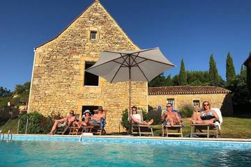 Gîte pour 6 personnes, avec terrasse à Montferrand-du-Périgord