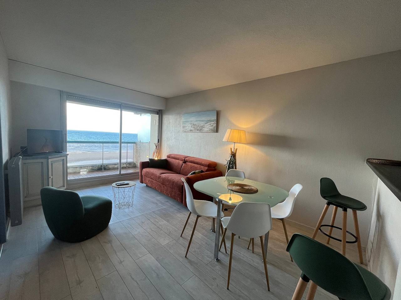 Appartement entier, Appartement T2 cabine avec parking, animaux admis in Arcachon, Région d'Arcachon