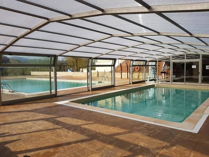 Apartamento para 4 personas, con Terraza y Jardín además de Piscina para niños y Piscina en San Vicente de la Barquera