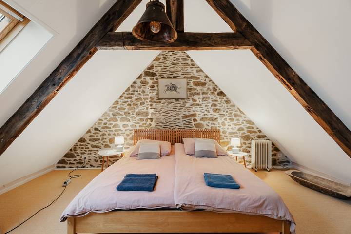 Maison de vacances pour 6 personnes, avec Jardin et Vue sur le lac en Ille-et-Vilaine