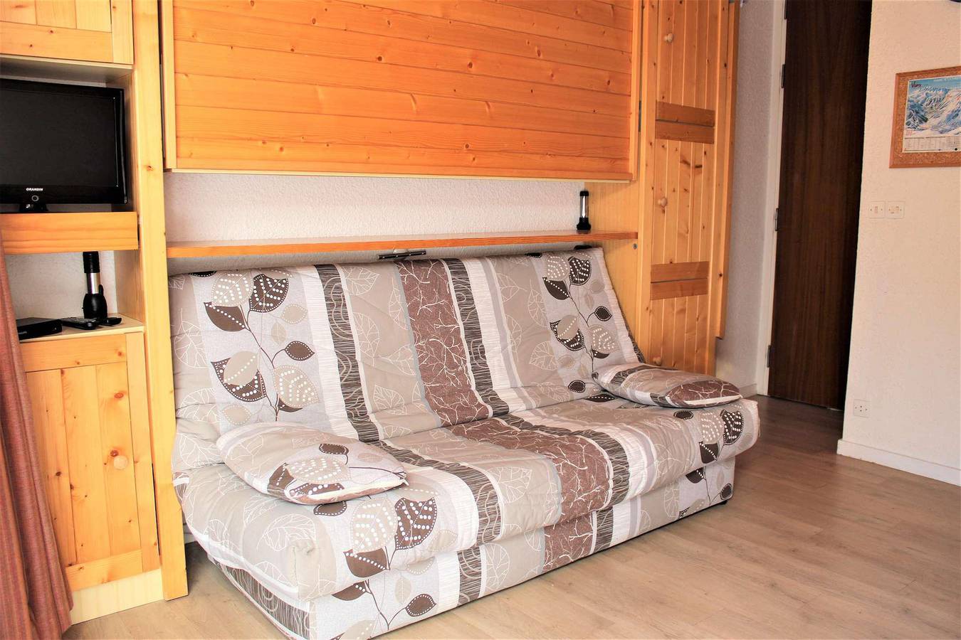 Estudio entero, Résidence les Ecrins 4 - Estudio para 2 personas (131) in Vars, Briançon region