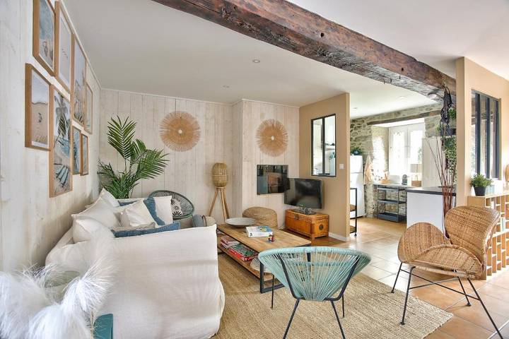 Casa de vacaciones para 6 personas, con jardín además de vistas y terraza - 1