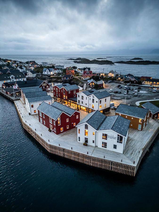 Hôtel pour 2 personnes, avec vue et terrasse dans Henningsvær