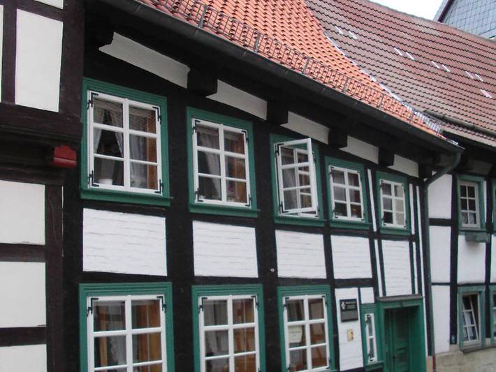 Ferienwohnung für 2 Personen, mit Terrasse und Garten, kinderfreundlich in Blankenburg