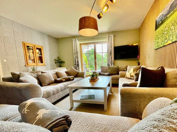 Ferienhaus für 12 Personen, mit Balkon und Terrasse sowie Garten und Sauna in Hörnerdörfer - 4