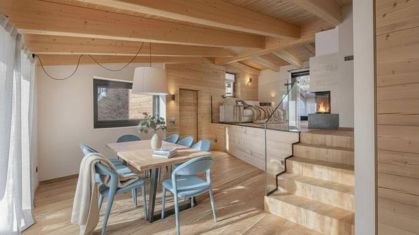 Vakantieappartement voor 4 personen, with Balkon and Terras as well as Tuin and Uitzicht in Ponte di Legno