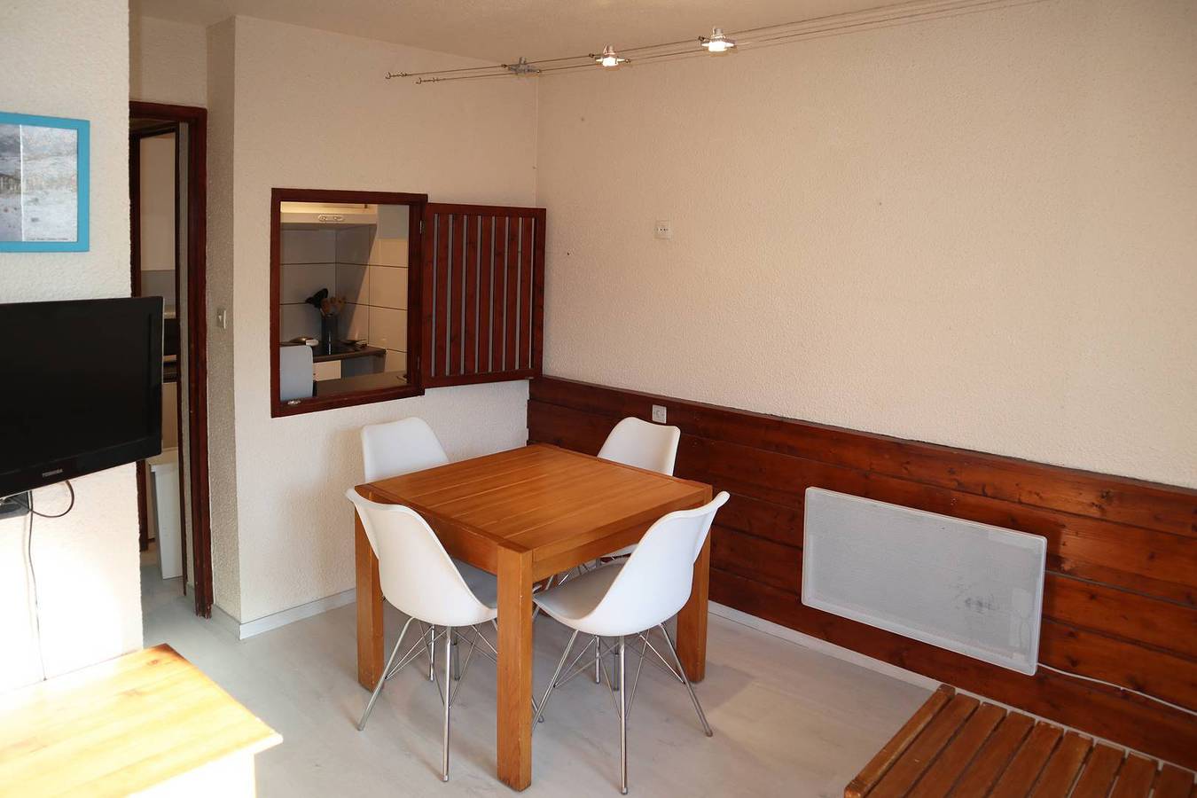 Apartamento vacacional entero, Studio N° 207 Belvedere in Les Orres, Parque Nacional de los Ecrins