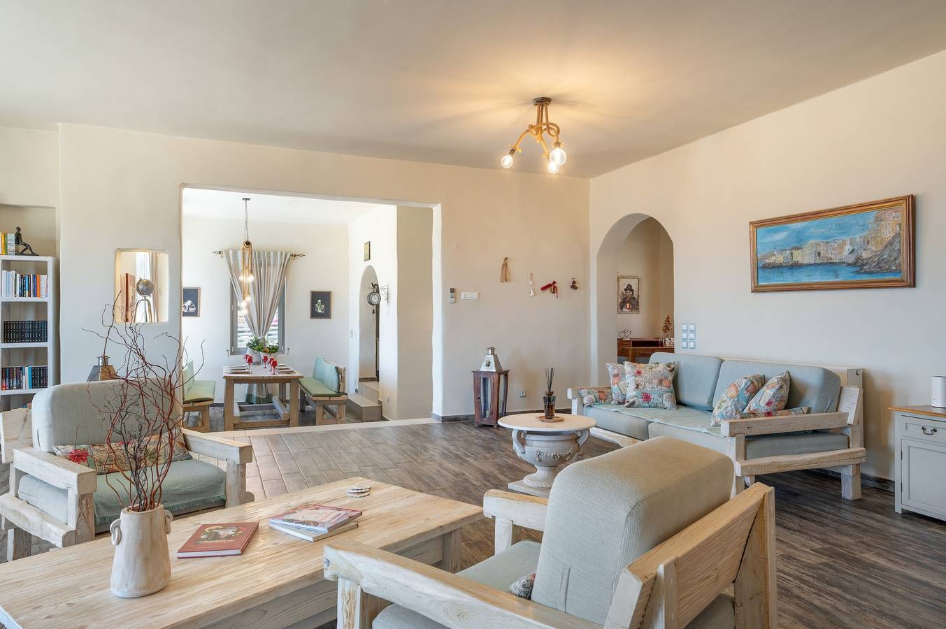 Villa Fotis Country House with Sea View, Wi-Fi, and Air Conditioning in Vari (Syros), Syros