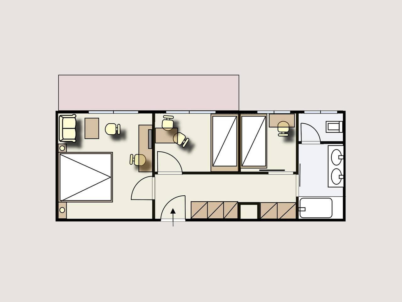 Familiensuite "Narzisse" Hp in Karawanken und Bachergebirge, Sankt Kanzian am Klopeiner See