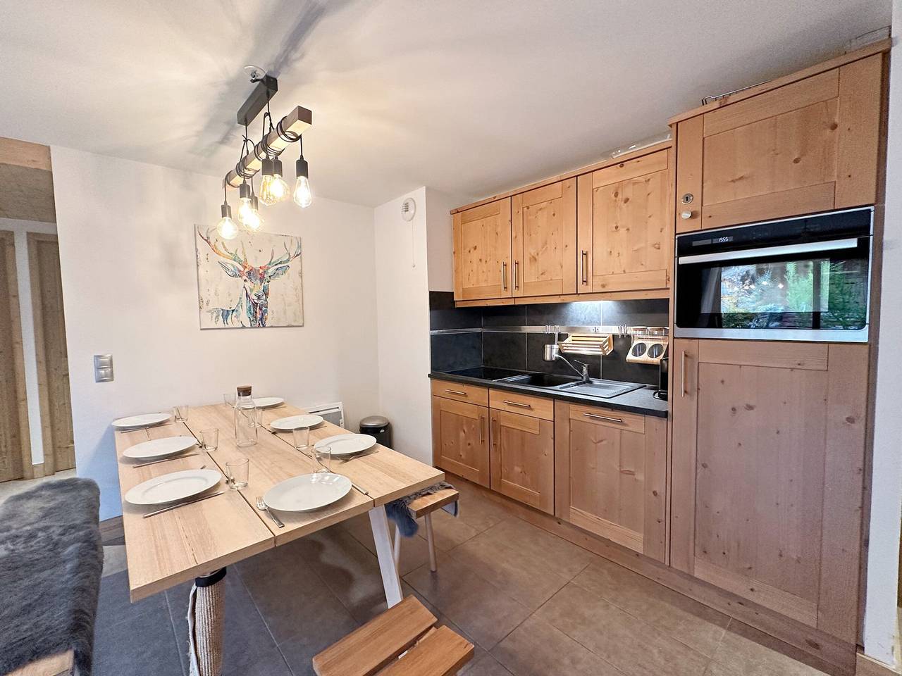 Appartement entier, Charmant T3 au cœur de Samoëns avec jardin, parking et proche ski-bus in Samoëns, Région de Bonneville