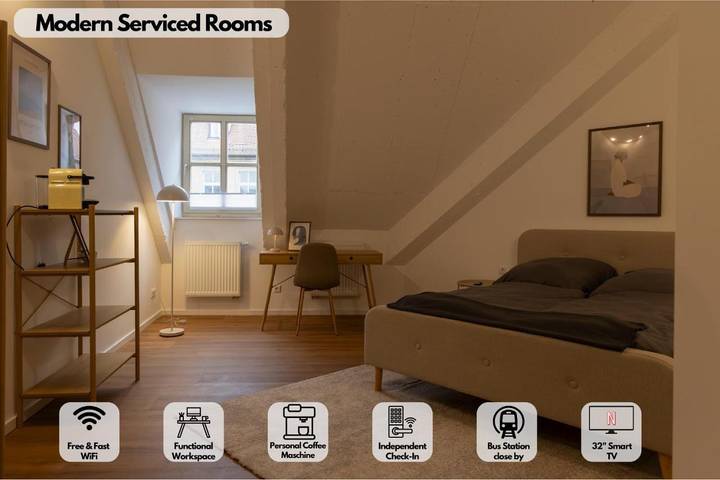 Maison d’hôte pour 2 personnes, avec vue à Bamberg