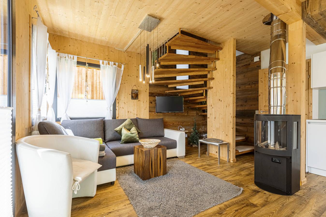Chalet # 43b mit 3 Schlafzimmer, Ir-Sauna & Whirlpool in St. Georgen ob Murau, Sankt Georgen am Kreischberg