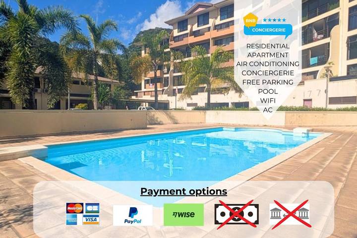 Appartement de vacances pour 3 personnes, avec piscine et balcon