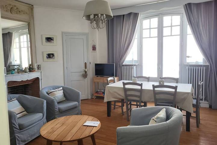 Location de vacances pour 5 personnes, avec balcon au Touquet-Paris-Plage