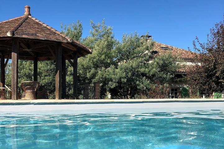 Maison de vacances pour 10 personnes, avec Balcon et Jardin