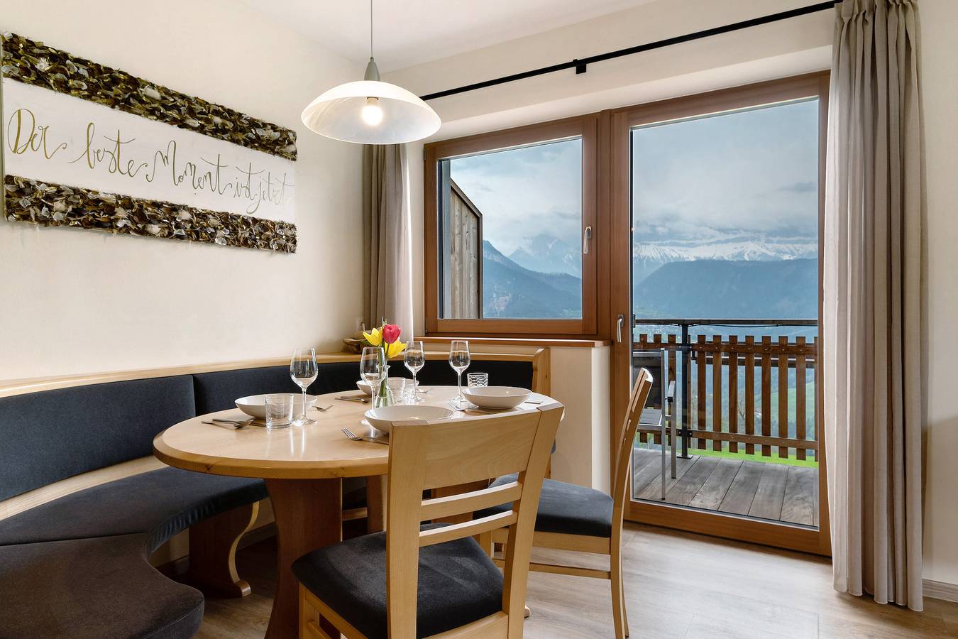 Ganze Wohnung, Ferienwohnung 'Furnerhof Apt Olpenglühn' mit Bergblick, Gemeinschaftsgarten und Wlan in Steinegg (Karneid), Karneid