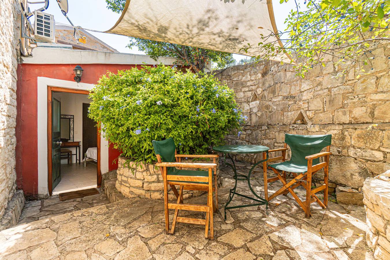 Gästehaus 'Adamantia Double Room D2' mit gemeinsamer Terrasse, Wi-Fi und Klimaanlage in Gaios, Paxos