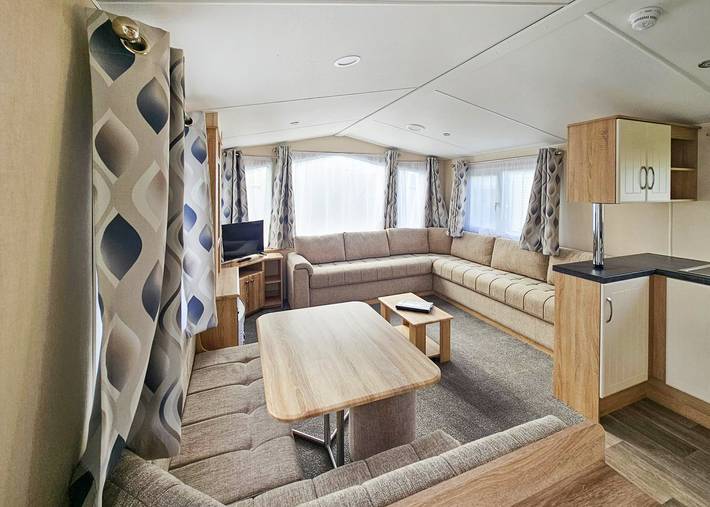 Caravan for 4 people in North-Wales