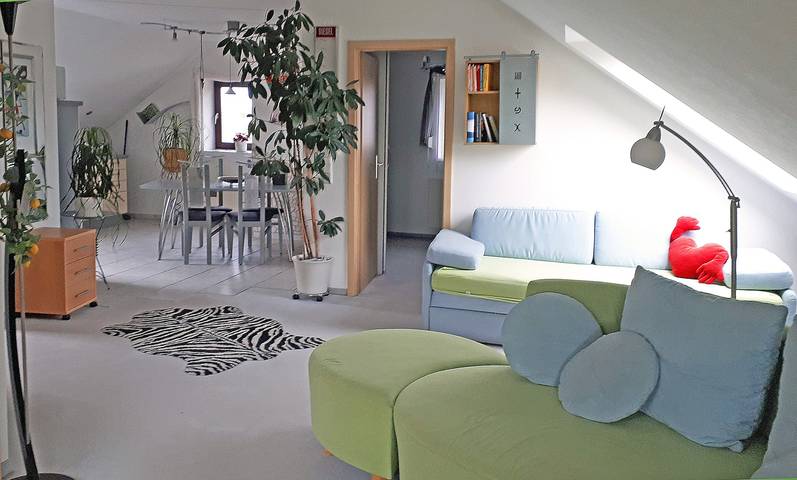 Gîte pour 3 personnes, avec Balcon dans Dinkelsbuhl