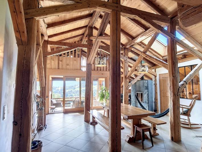 Chalet pour 4 personnes, avec Balcon et Terrasse à Cordon